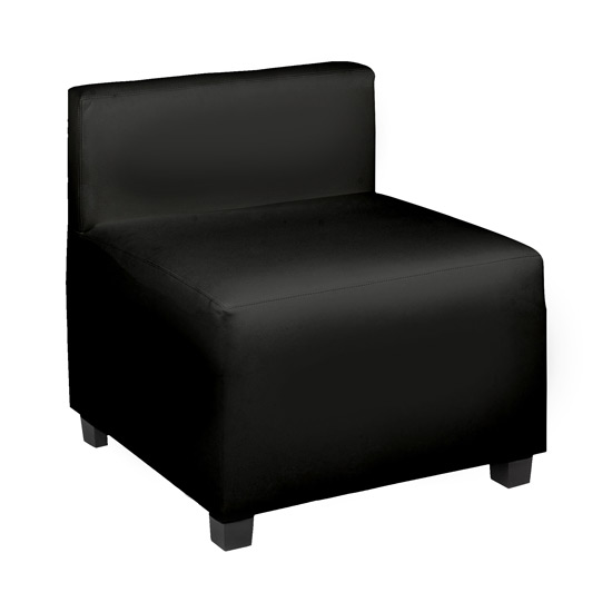 Function Armless Chair - Black