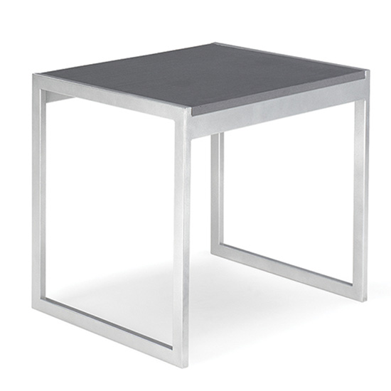 Aria End Table - Charcoal